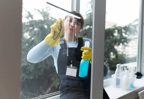 Nettoyage de vitres intérieures et extérieures à Saint-Laurent-de-Mure